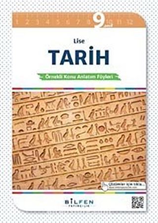 9. Sınıf Lise Tarih Örnekli Konu Anlatım Föyleri