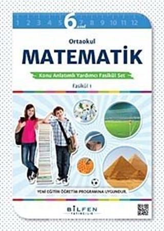 6. Sınıf Ortaokul Matematik Konu Anlatımlı Yardımcı Fasikül Set (4 Fasikül)