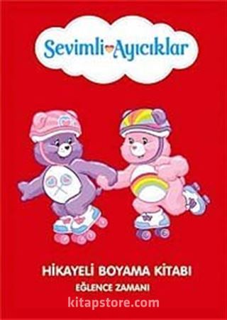 Eğlence Zamanı - Hikayeli Boyama Kitabı / Sevimli Ayıcıklar