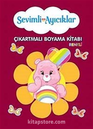 Çıkartmalı Boyama Kitabı Renkli 4 / Sevimli Ayıcıklar