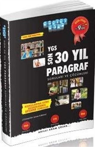 Son 30 Yıl YGS Paragraf Soruları ve Çözümleri