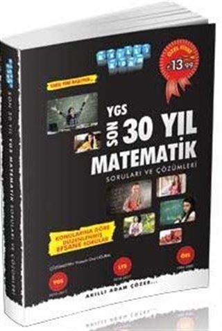 Son 30 Yıl YGS Matematik Soruları ve Çözümleri