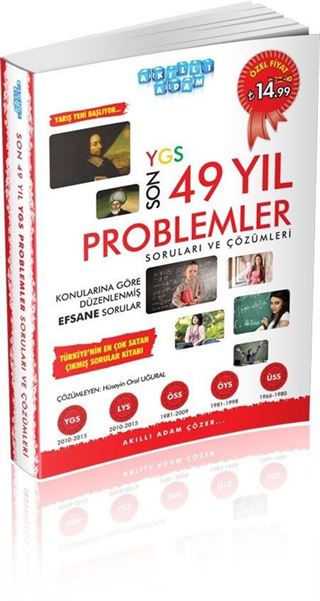 YGS Son 49 Yıl Problemler Soruları ve Çözümleri