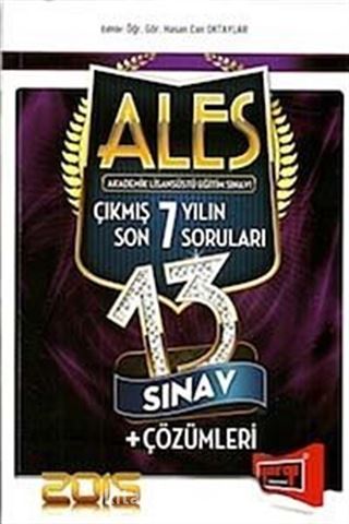 2015 ALES Son 7 Yılın Çıkmış 13 Sınav Soruları ve Çözümleri