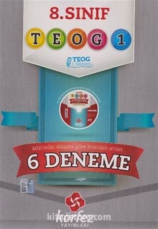 8. Sınıf TEOG 1 6 Deneme Seti