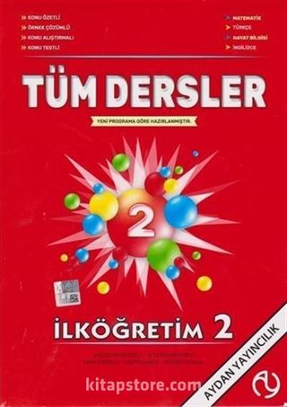 2. Sınıf Tüm Dersler