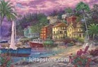 Altın Sahilde Puzzle (36x25 Kod:2000-3929)