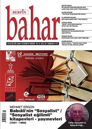 Berfin Bahar Aylık Kültür Sanat ve Edebiyat Dergisi Kasım 2014 Sayı:201