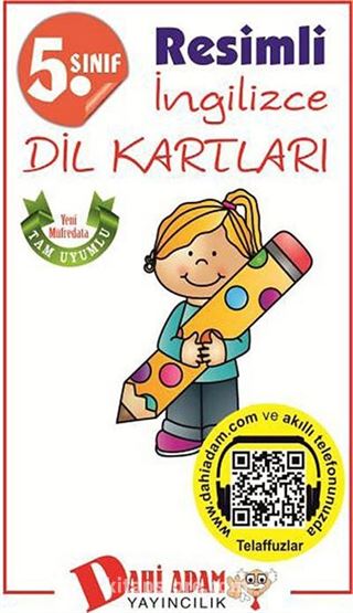 5. Sınıf Resimli İngilizce Dil Kartları