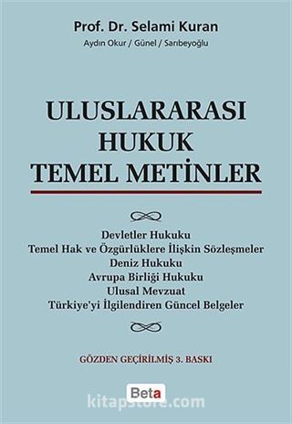 Uluslararası Hukuk Temel Metinler