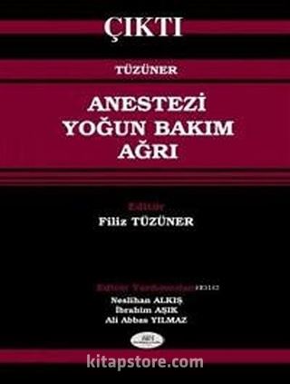 Anestezi - Yoğun Bakım - Ağrı