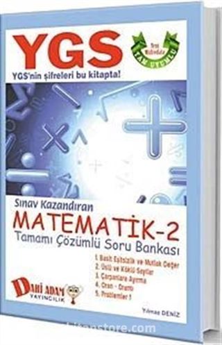 YGS Matematik 2 Tamamı Çözümlü Soru Bankası