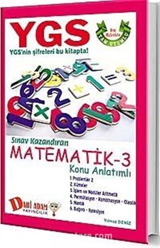 YGS Matematik 3 Konu Anlatımlı