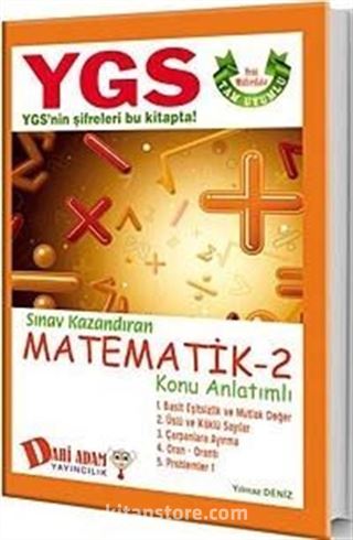 YGS Matematik 2 Konu Anlatımlı