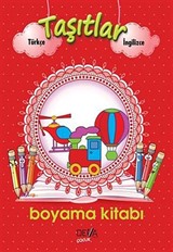 Taşıtlar Boyama Kitabı (Türkçe-İngilizce)