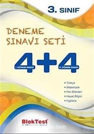 3. Sınıf 4+4 Deneme Sınavı Seti