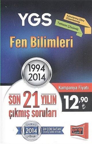 YGS Fen Bilimleri Son 21 Yılın Çıkmış Soruları