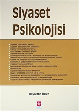 Siyaset Psikolojisi