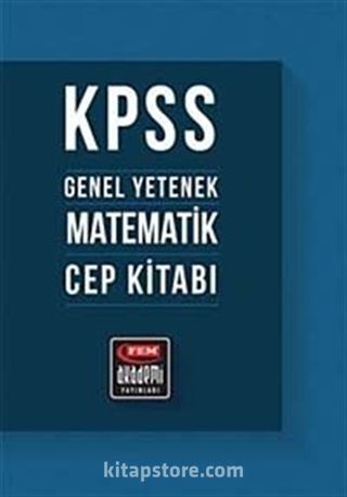 KPSS Matematik Genel Yetenek Cep Kitabı