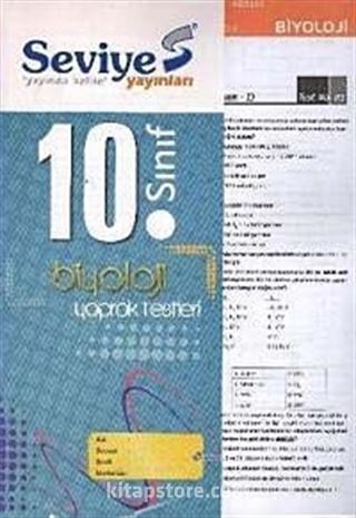 10. Sınıf Biyoloji Yaprak Testleri