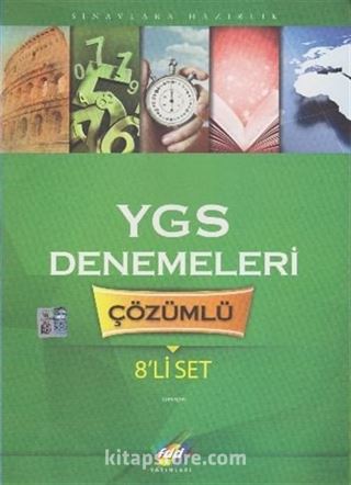 YGS Denemeleri Çözümlü (8'li Set)