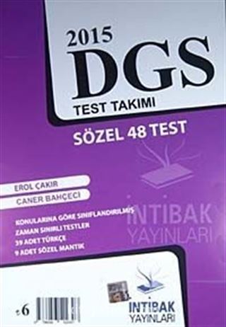 2015 DGS Test Takımı Sözel 48 Test