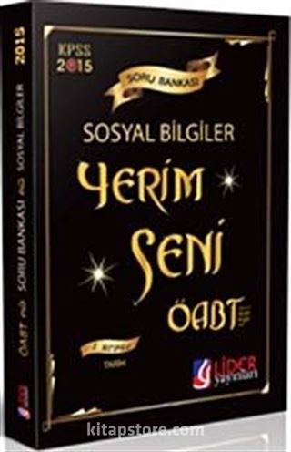 2015 KPSS ÖABT Sosyal Bilgiler Modül Soru Bankası (3 Kitap) (Kod:OA-414-SYS)