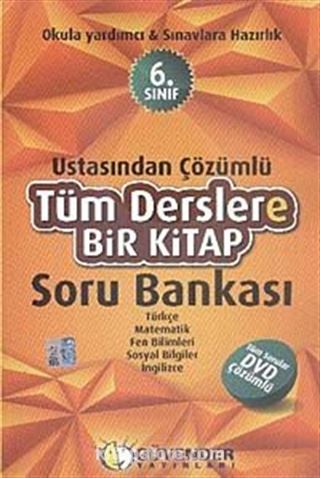 6. Sınıf Ustasından Çözümlü Tüm Derslere Bir Kitap Soru Bankası