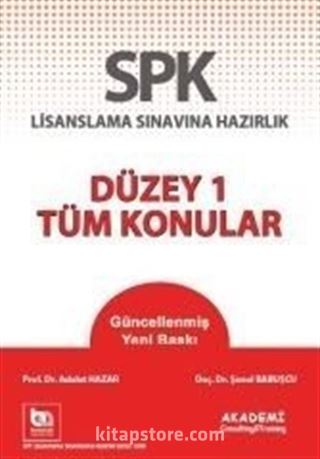 SPF Lisanslama Sınavlarına Hazırlık Düzey 1 Tüm Konular