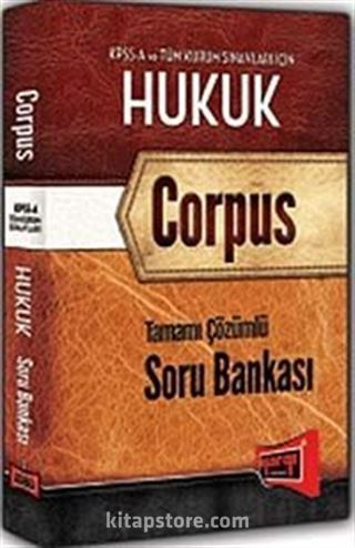 KPSS A Hukuk Corpus Tamamı Çözümlü Soru Bankası