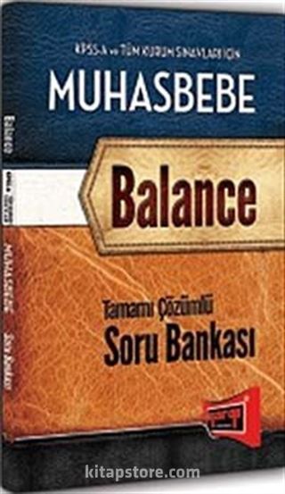 KPSS A Muhasebe Balance Tamamı Çözümlü Soru Bankası