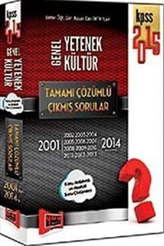 2015 KPSS Genel Yetenek-Genel Kültür Tamamı Çözümlü Çıkmış Sorular (2001-2014)