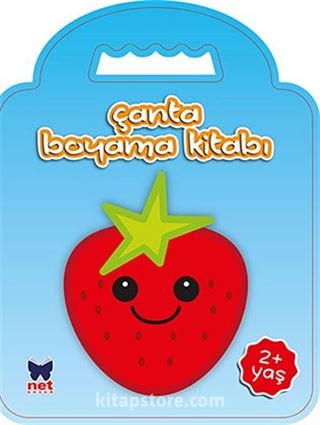 Çanta Boyama Kitabı - Çilek