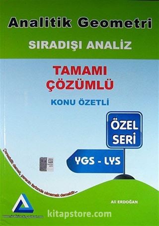 YGS-LYS Analitik Geometri Tamamı Çözümlü Konu Özetli