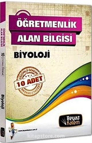 2015 ÖABT Biyoloji 10 Çözümlü Deneme