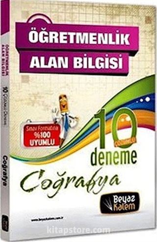 2015 ÖABT Coğrafya Çözümlü 10 Deneme