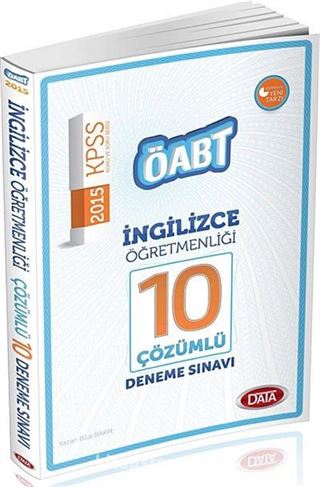 2015 KPSS ÖABT İngilizce Öğretmenliği 10 Çözümlü Deneme Sınavı