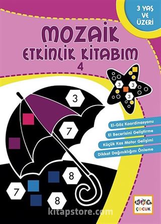 Mozaik Etkinlik Kitabım 4 (Altıgen)