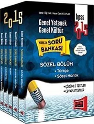 2015 KPSS Genel Yetenek Genel Kültür Modüler Soru Bankası Seti