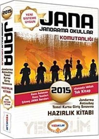 2015 JANA Jandarma Okullar Komutanlığı Hazırlık Kitabı