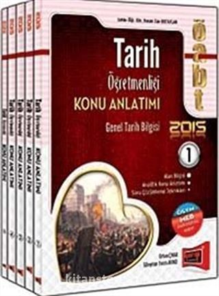 2015 ÖABT Tarih Öğretmenliği Konu Anlatımlı Modüler Set (5 Kitap)