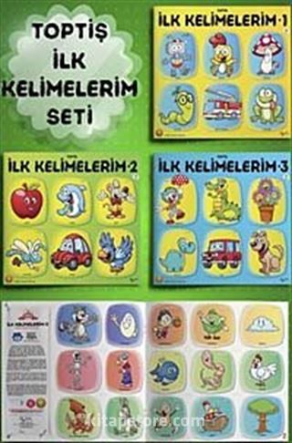 Toptiş İlk Kelimelerim Seri (3 Kitap)