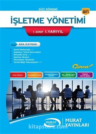 İşletme Yönetimi 1. Sınıf 1. Yarıyıl