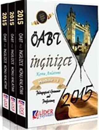 2014-2015 ÖABT İngilizce Modüler Konu Anlatım (3 Kitap) (OA-214-ENG)