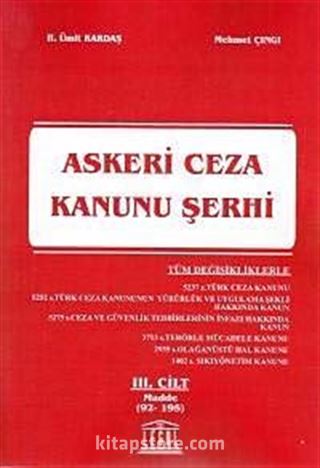 Askeri Ceza Kanunu Şerhi (3.Cilt)