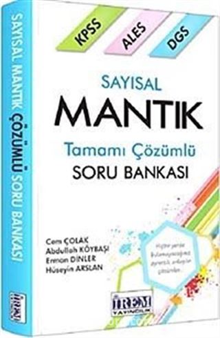 2015 KPSS-ALES-DGS Sayısal Mantık Tamamı Çözümlü Soru Bankası