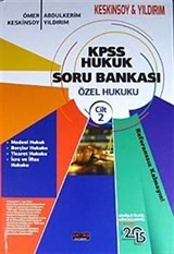 2015 KPSS Hukuk Soru Bankası Cilt:2 (Özel Hukuku)