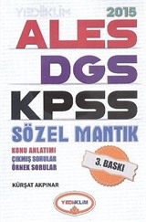 2015 ALES DGS KPSS Sözel Mantık Konu Anlatımı Çıkmış Sorular Örnek Sorular