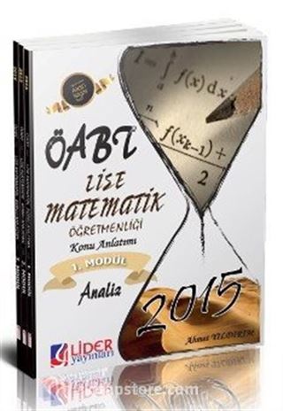 2015 ÖABT Lise Matematik 3'lü Modül Set (OA-214-OMT)