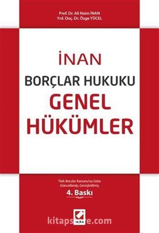 Borçlar Hukuku Genel Hükümler